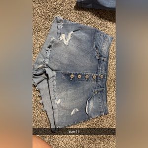 womens jean shorts